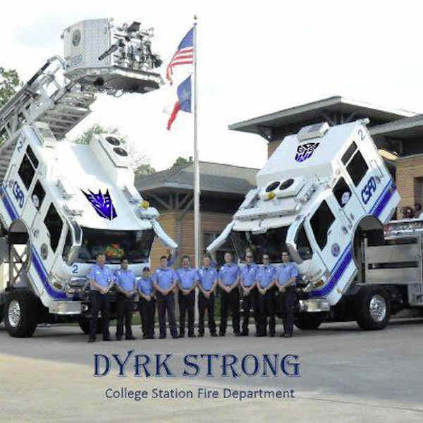Firefighter's tribute to dying 4-year-old