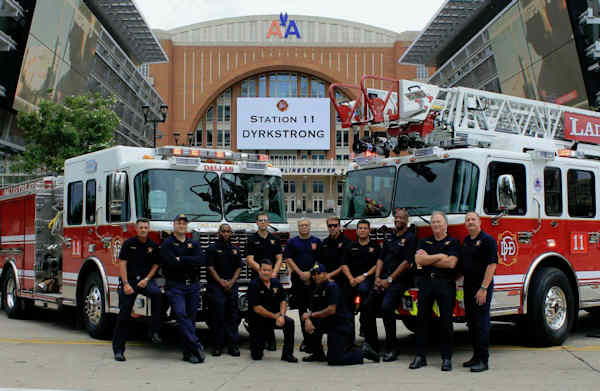Firefighter's tribute to dying 4-year-old