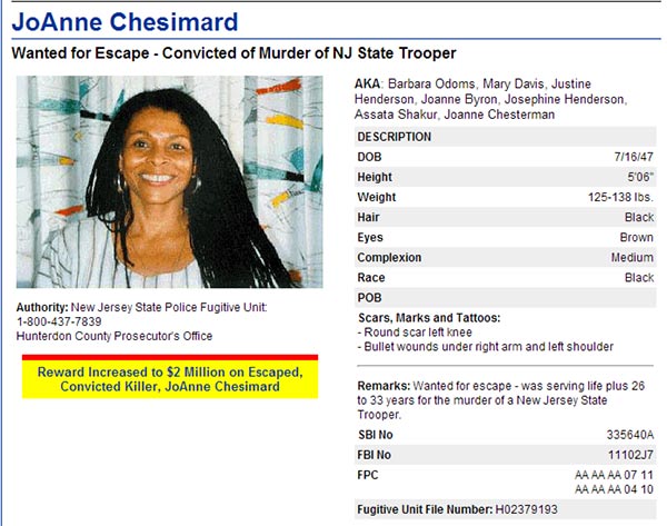 Most Wanted by New Jersey State Police