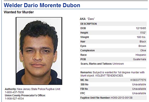 Most Wanted by New Jersey State Police