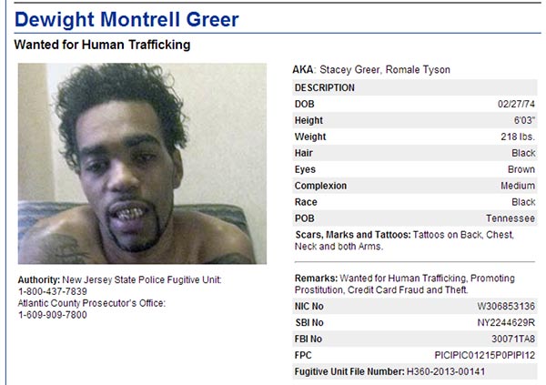 Most Wanted by New Jersey State Police