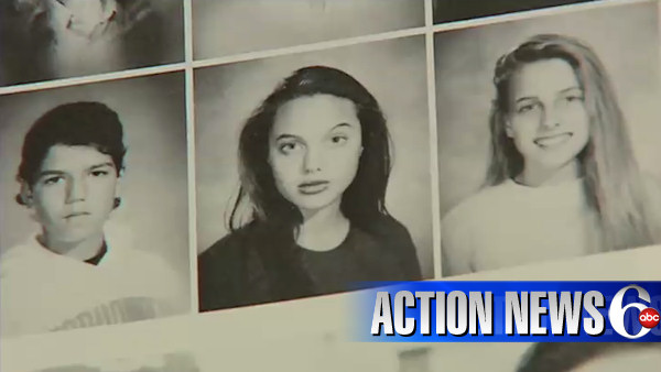 Angelina Jolie's yearbook picture