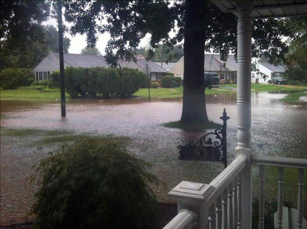 Flooding in our area