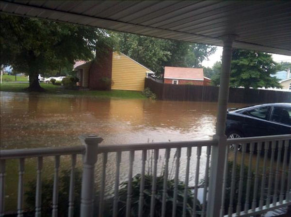 Flooding in our area