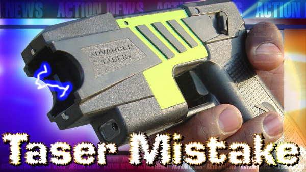 Taser mistake