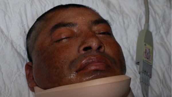 Pictured is the man police found critically injured Wednesday May 28th. They are asking for the publics help in identifying the victim.