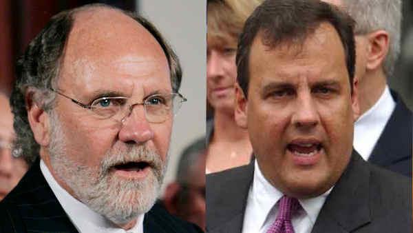 Gov. Jon Corzine and NJ Governor-elect Christopher Christie