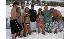 Swimsuits in the snow!