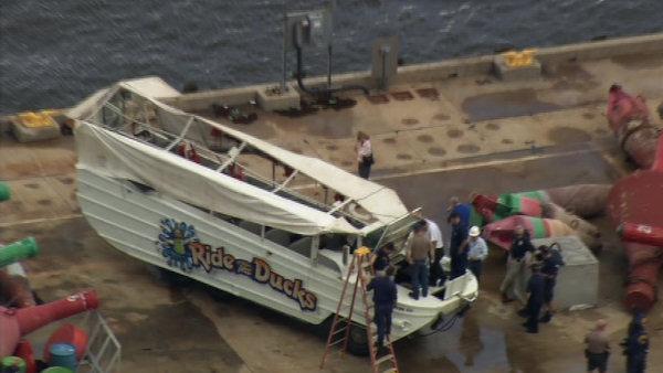Body pulled from Del. River after Philadelphia Duck Boat Accident