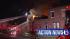 Firefighters battle a blaze that damaged 6 homes in Camden overnight.
