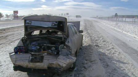 Snowstorm hits the area