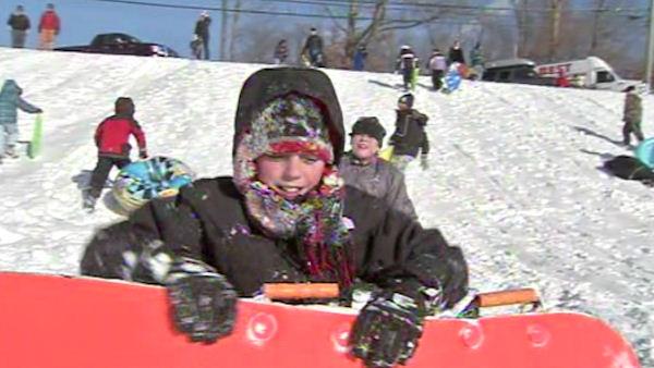 Snowstorm hits the area