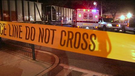 A woman was killed when her vehicle and a train collided in Haddon Heights, New Jersey early Friday morning.