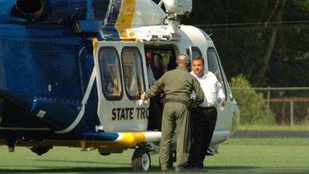 Gov. Chris Christie takes state helicopter to sons ball game