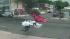 One of the men then grabbed a fire extinguisher...