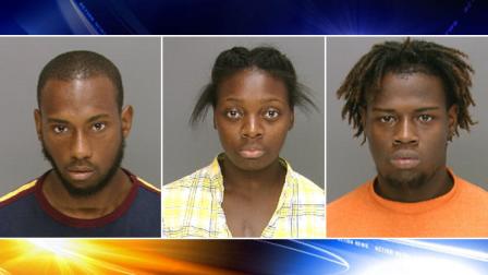 Pictured (from left) are 20-year-old Terrance Howard, 18-year-old Erica Rockymore, and 19-year-old Aleek Hamilton.