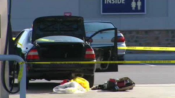 HAZMAT at I-95 rest stop