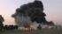 Plastics plant fire