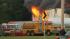 Plastics plant fire