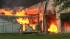 Plastics plant fire