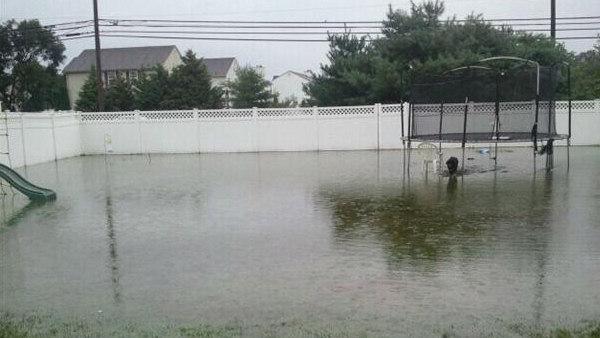 Flooding damage