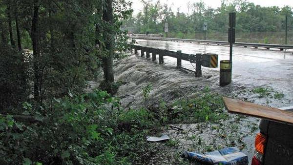 Flooding damage