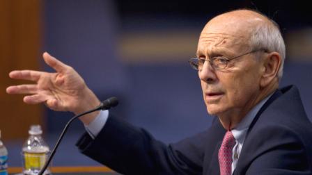 Supreme Court Justices Stephen Breyer testifies on Capitol Hill in Washington, Wednesday, Oct. 5, 2011, before the Senate Judiciary Committee hearing; Considering the Role of Judges Under the Constitution of the United States.