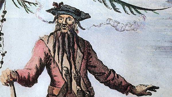  Blackbeard the pirate