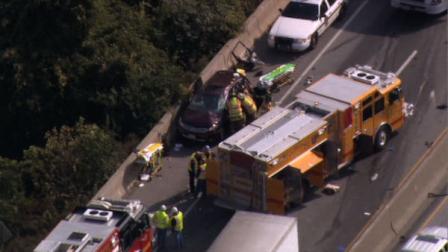 Crash on Schuylkill Expressway