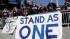 Penn State fans cheer during senior recognition...