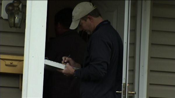 Police investigation in Burlington, NJ