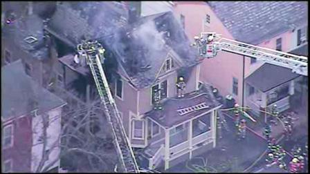 Fire ravages home in Lambertville, NJ