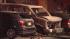 Someone set fire to several vehicles in Aston,...