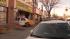 A taxi cab crashed into a Roxborough sneaker...