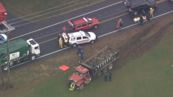 School bus crash in Burlington County