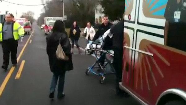 School bus crash in Burlington County