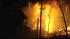 Police say a suspicious fire ripped through...