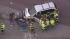 Montgomery County authorities on the scene of a...