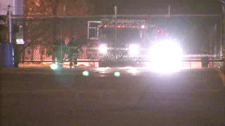 Fire at a Pennsauken, New Jersey, warehouse, forced the evacuation of the building.