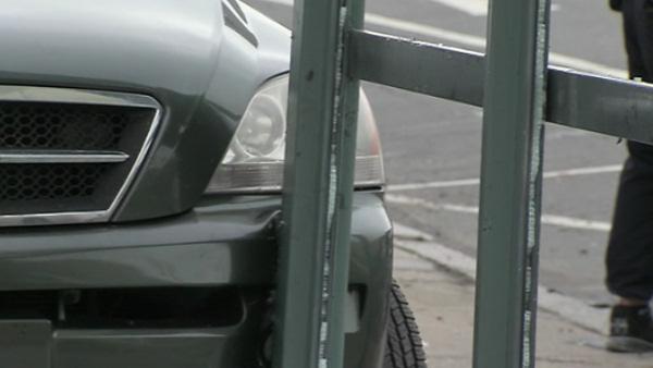 SUV slams into N. Philly bus stop; 1 hurt