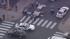 A man was killed in the melee after gunfire...