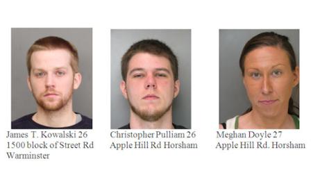 Warminster burglary arrests