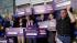 Mega Millions lottery winners pose with $319...
