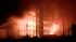 Flames broke out just before 3:15 a.m. Monday...