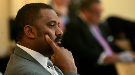 Atlantic City Mayor Lorenzo Langford watches from the gallery in the Assembly chamber Monday, Jan. 10, 2011, in Trenton, N.J..