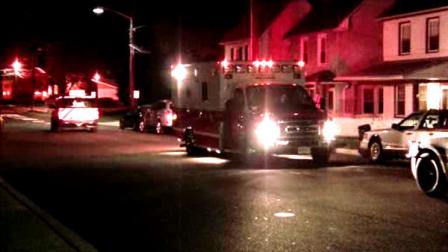 An ambulance was called to the scene of a South Jersey home invasion late Tuesday night.