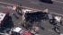 Chopper 6 over the scene of an accident...