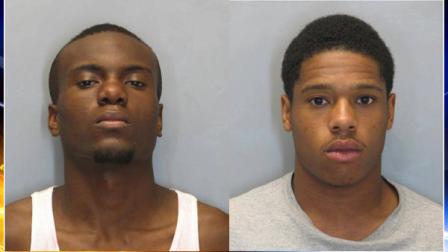 Jalen L. Hubbard and Ramee Gregory, both 18 years old from New Castle, Delaware