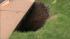 Sinkhole in yard of historic Doylestown, Pa. home