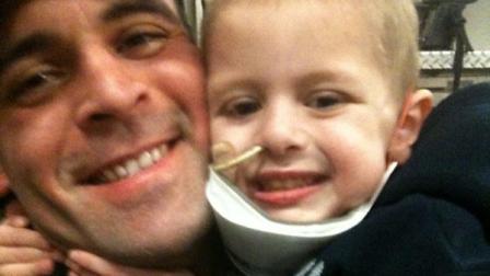 Firefighters tribute to dying 4-year-old